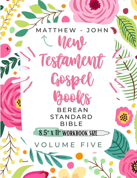 New Testament Gospel Books in BSB: Matthew - John (The Berean Standard Bible Book Set) - 1542