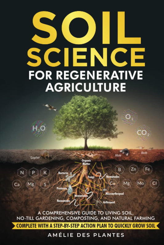 Soil Science For Regenerative Agriculture: A Comprehensive Guide To Living Soil, No-Till Gardening, Composting, And Natural Farming - Complete With A Step-By-Step Action Plan To Quickly Grow Soil - 2122