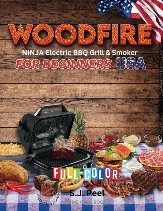 WOODFIRE: Discover the Ninja Woodfire Electric Pellet Smoker, a versatile outdoor BBQ, grilling, baking, dehydrating, smoking, air frying, and roasting sensation in US Measurements. - 2627