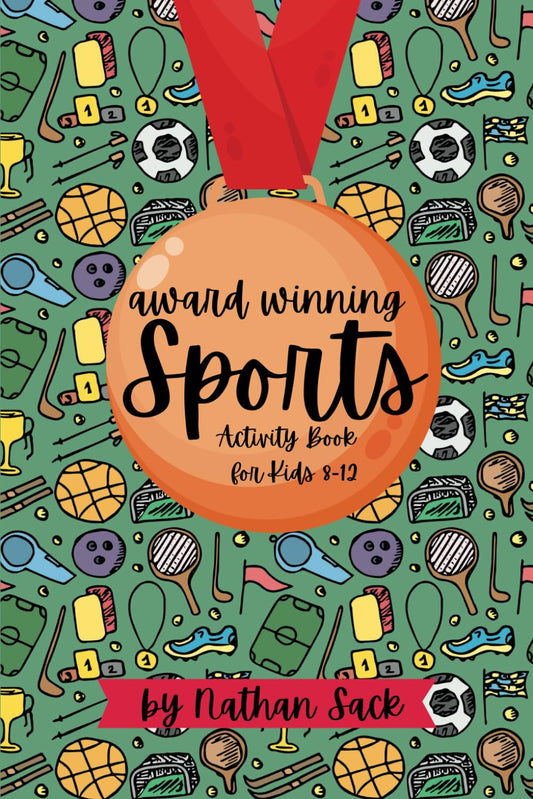 Award Winning Sports: Activity Book for kids 8-12 - 8745
