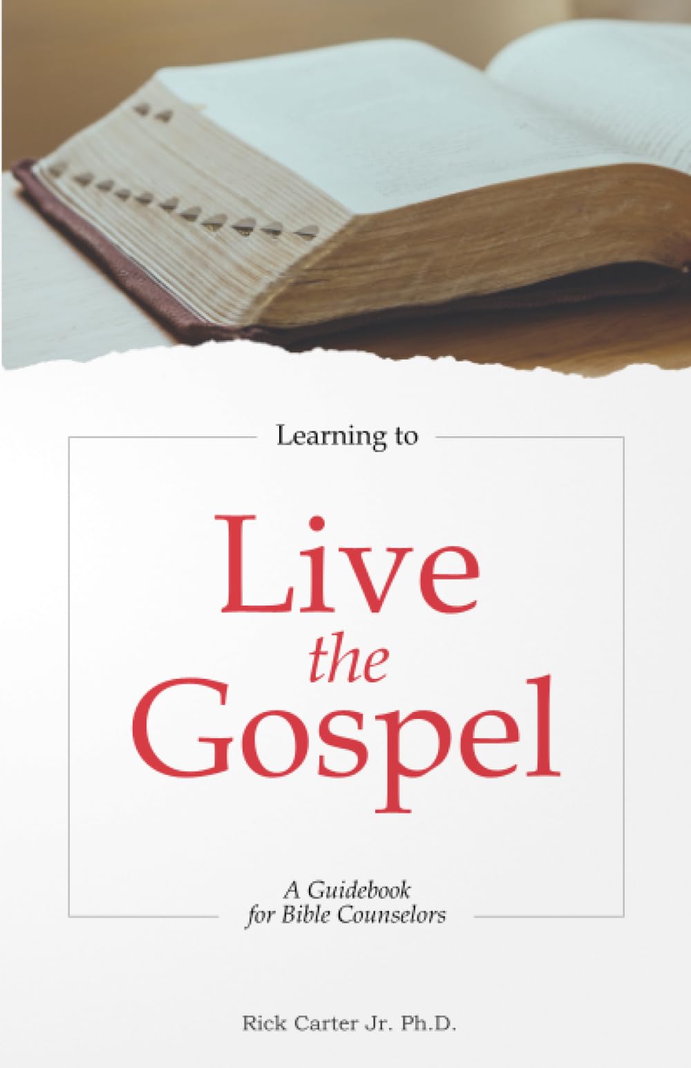 Learning To Live the Gospel: A Guidebook for Bible Counselors