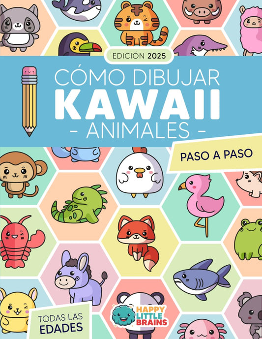 Cómo Dibujar Kawaii Animales: 101 Dibujos Súper Monos para Aprender a Dibujar Animales Paso a Paso (Mundo Kawaii) (Spanish Edition) - 6623