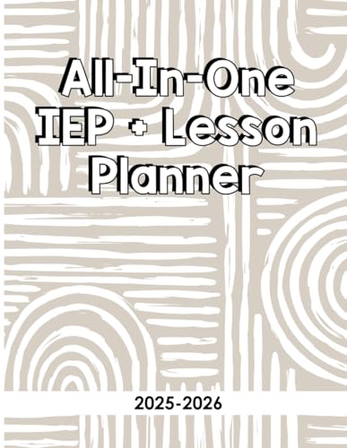 IEP Planner: The Special Educator's All-in-One IEP Lesson Planner for 2023-2024 School Year - 4014