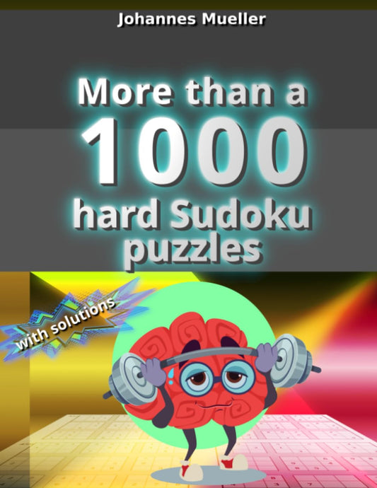 More than a 1000 hard Sudoku puzzles