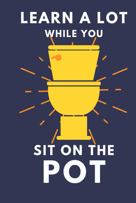 Learn A Lot While You Sit On The Pot: Funny Bathroom Trivia Book For Adults & Older Teens (Alex Smart's Bathroom Readers) - 8151
