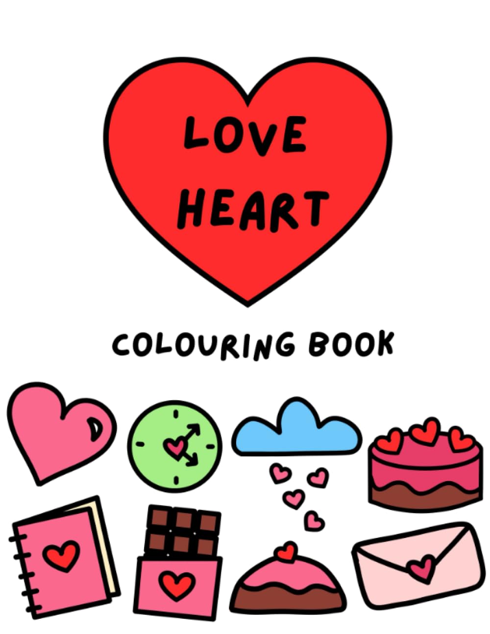 Love Heart Colouring Book - 501