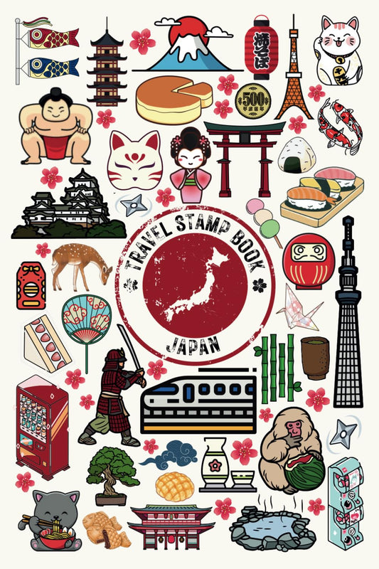 Japan Travel Stamp Book - 4461