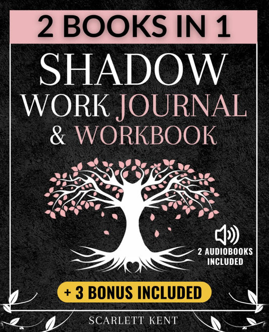 Shadow Work Journal and Workbook - 2 in 1: A Dream-Life Guide for Self-Explorers to Transform Your Life, Heal Your Inner Child and Join the Shadow Self | Step-by-Step Prompts, Exercises & Affirmations - 6743