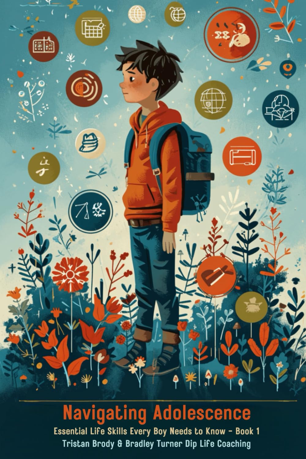 Navigating Adolescence: Essential Life Skills Every Boy Needs to Know including Developing Emotional Intelligence, Dealing with Anxiety & Stress, ... Essential Life Skills for Boys Series) - 3348