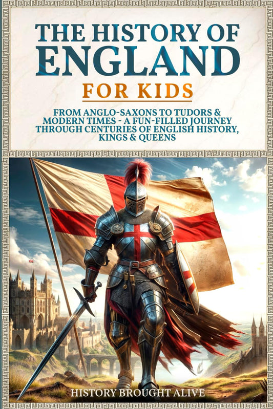 The History of England for Kids: From Anglo-Saxons to Tudors & Modern Times - A Fun-filled Journey Through Centuries of English History, Kings & Queens - 5853