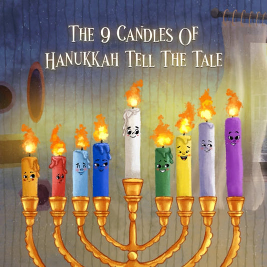 The 9 Candles Of Hanukkah Tell The Tale - 3400