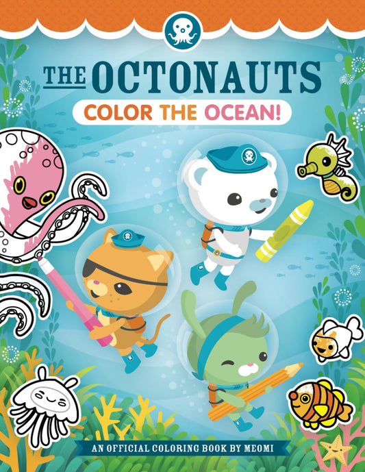 The Octonauts Color the Ocean!: An Official Coloring Book by Meomi (Octonauts Activity Books) - 8522