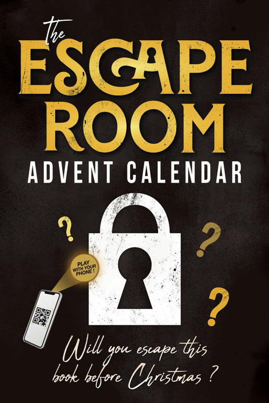 The Escape Room Advent Calendar: Puzzle book for adults with 24 interactive riddles to solve while waiting for christmas (Escape Room 2.0 Books) - 1466