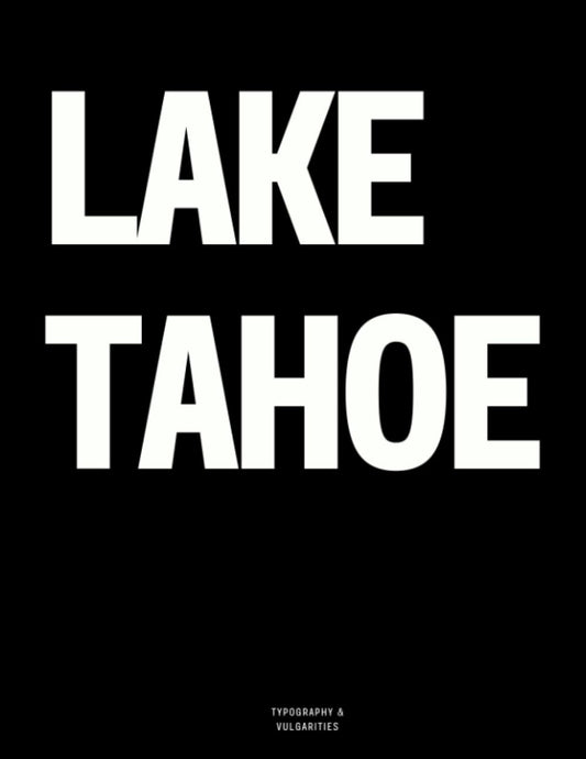 Lake Tahoe: The Coffee Table Book (The Cities & States Collection) - 8256