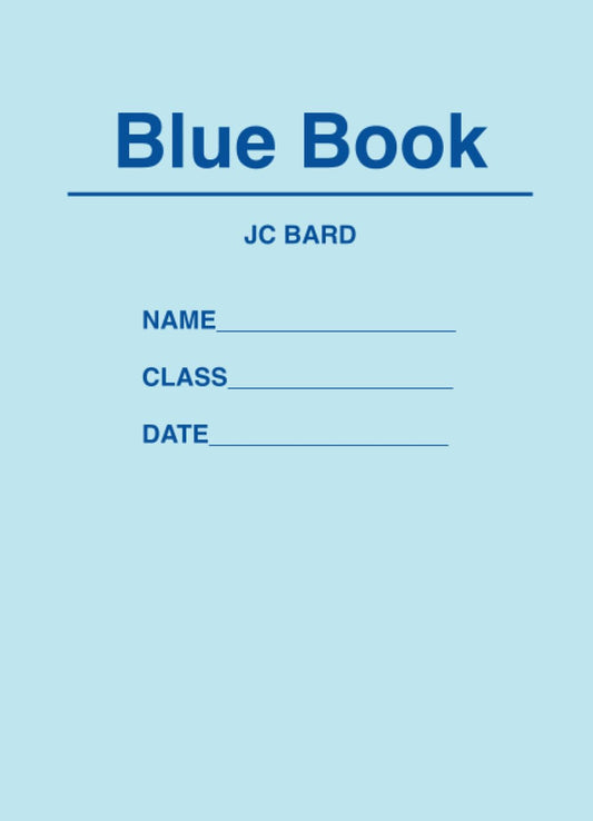 The Blue Book: Notes for Composition - 3024