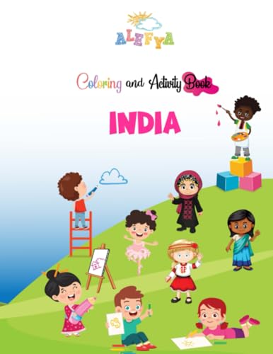 Coloring & Activity Book - India - 1373