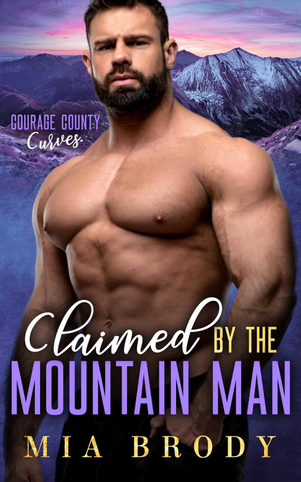 Claimed by the Mountain Man (Courage County Curves)