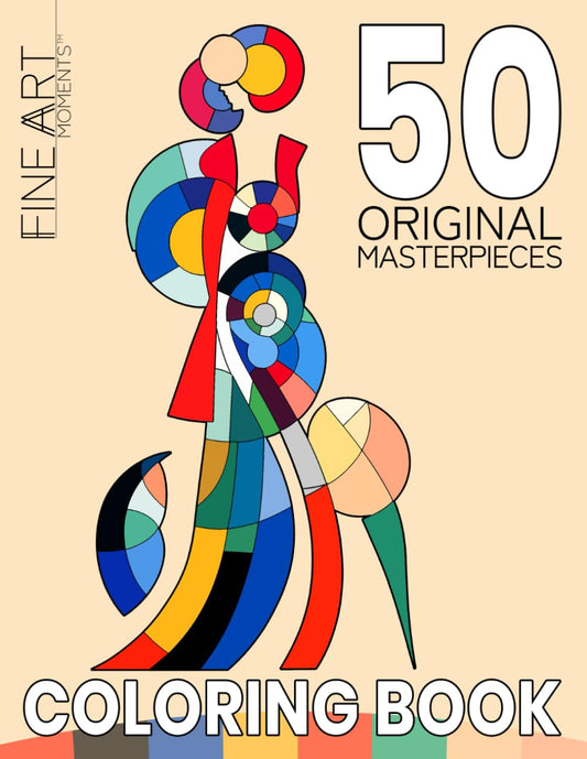 Fine Art Moments™ Coloring Book 4: Make Your Own Minimalist Masterpiece - Easy & Elegant, Satisfying Art Therapy for Adults | Perfect for Relaxation, ... Moments™ Collection | Art Coloring Book Set) - 1913