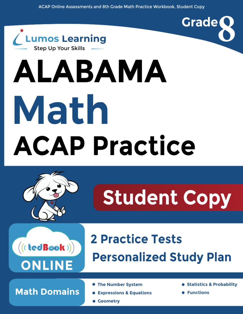 ACAP Online Assessments and 8th Grade Math Practice Workbook, Student Copy: ACAP Study Guide