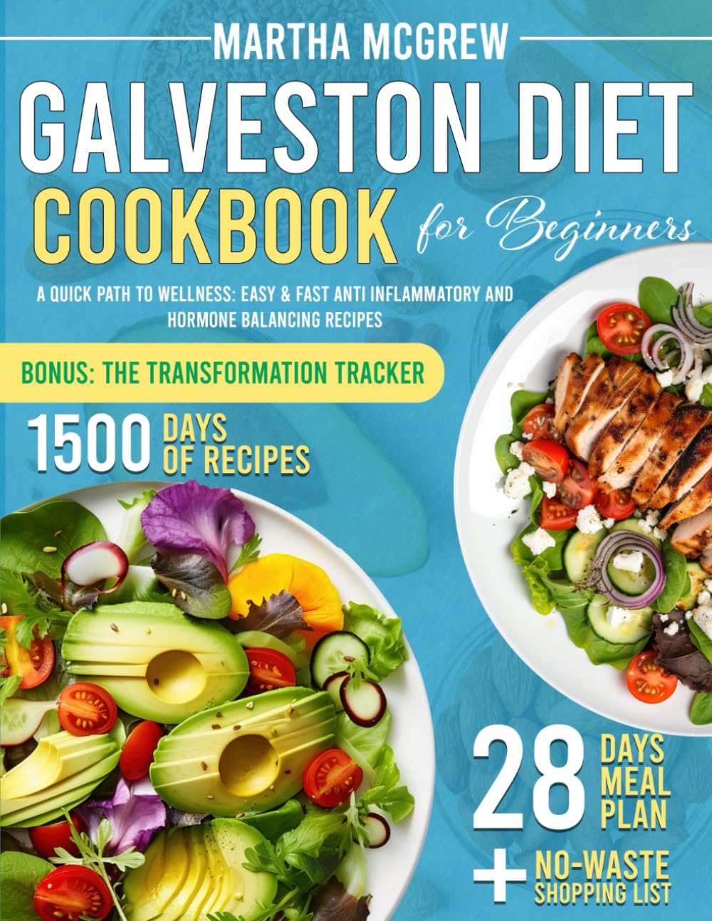 Galveston Diet Cookbook for Beginners: A Quick Path to Wellness: Easy & Fast Anti Inflammatory and Hormone Balancing Recipes - 1917