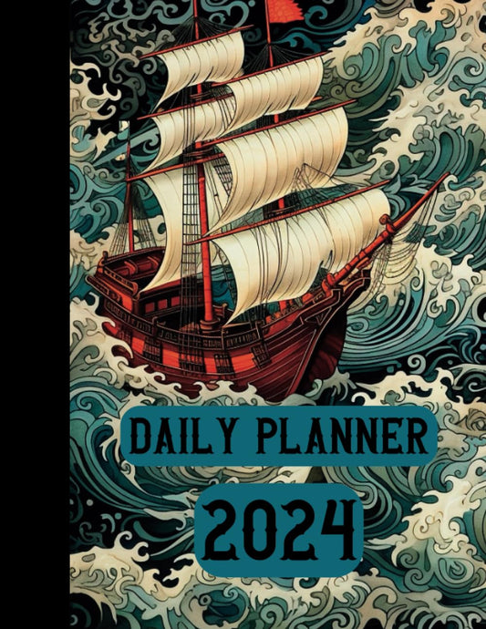 2024 Daily Planner- Nautical Themed: Nautical Themed Daily Dos - 6822