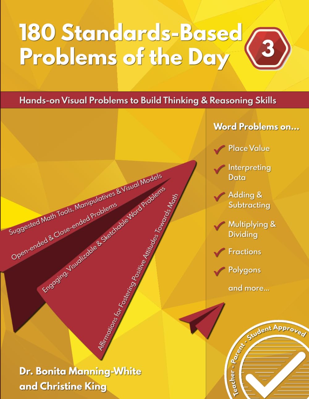 180 Standards-Based Problems of the Day, Grade Three: Hands-on Visual Problems to Build Thinking & Reasoning Skills