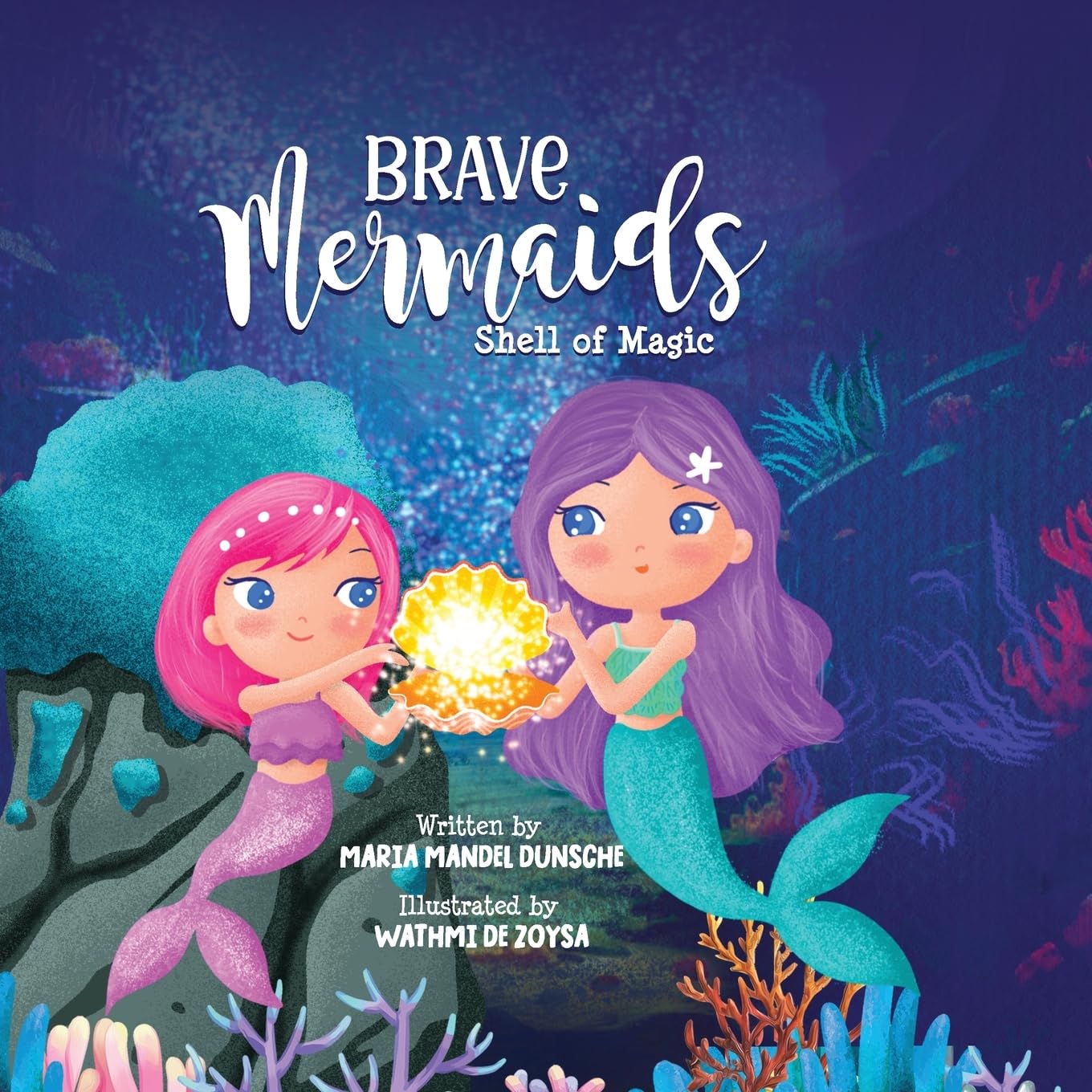 Brave Mermaids: Shell of Magic (Brave Mermaids: Mermaid Book Series for Kids Ages 3-7 about Courage, Determination, and Friendship)