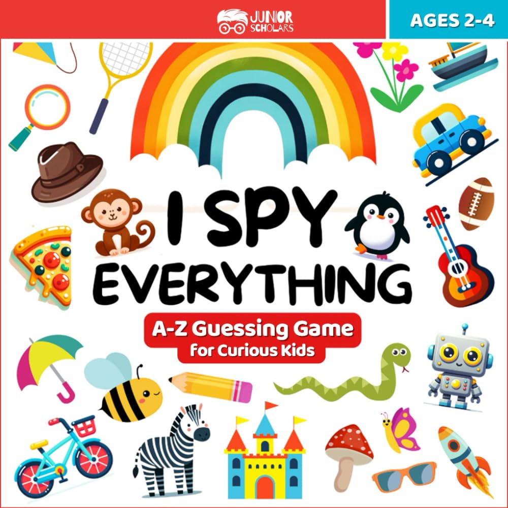 I Spy Everything Book for Kids Ages 2-4 - Alphabet Search and Find Books for Preschool, Toddlers and Kindergarten: Engaging ABC Puzzles to Stimulate ... Puzzles to Ocean Animals Search and Find Fun) - 9282