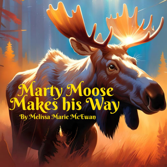 Marty Moose Makes His Way - 6751