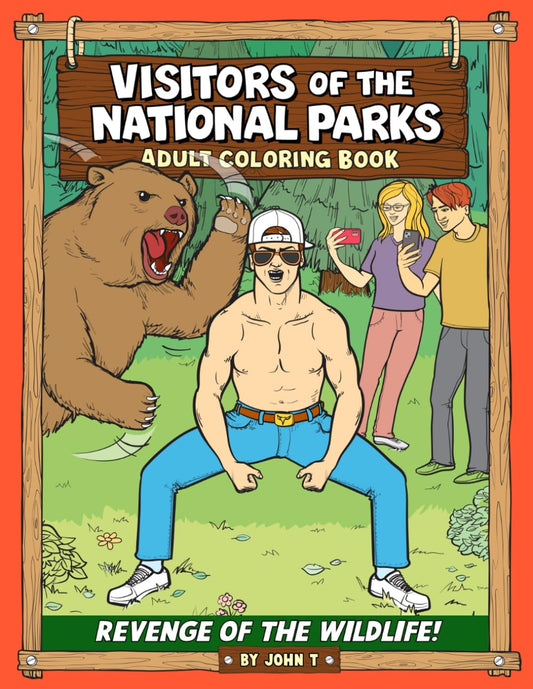 Visitors of the National Parks: Adult Coloring Book - 502