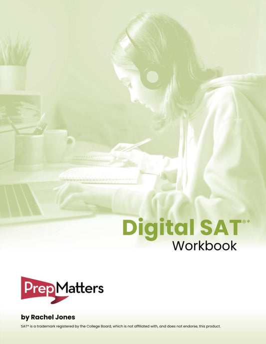 PrepMatters Digital SAT Workbook - 6843