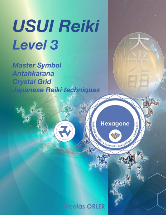 USUI Reiki Level 3: Master symbol - Antahkarana - Crystal grid - JRT3 (USUI Reiki From beginner to Master) - 4957