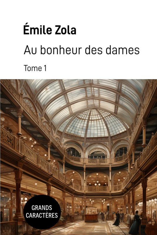 Au bonheur des dames: Tome 1 - Grands caractères (French Edition)