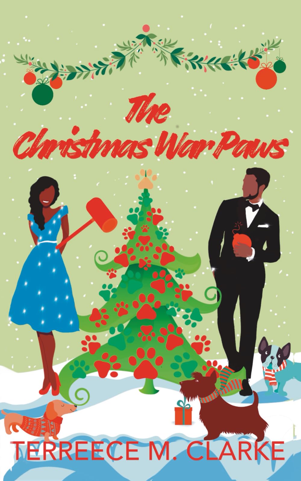 The Christmas War Paws: A Second Chance, Enemies to Lovers, Rom Com Christmas Novella