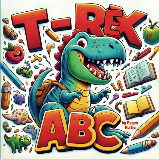 T-Rex ABC: Dinosaur Learning Alphabet from A to Z (ABC Alphabet Adventures) - 8248