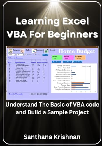 Learning Excel VBA for Beginners: Understand the Basic and Build a Sample Project - 4639
