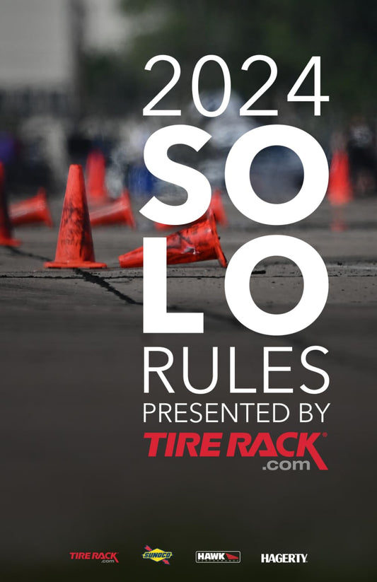 2024 SCCA Solo Rules - 8914