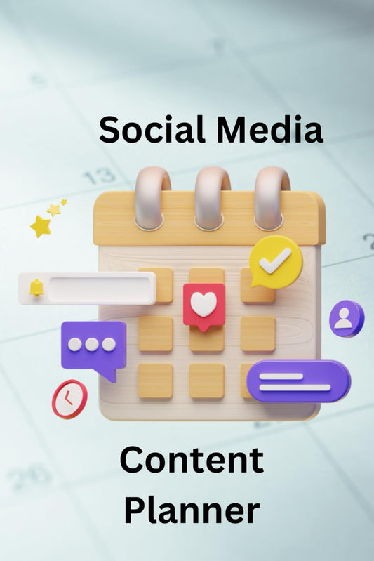 All-in-One Social Media Content Planner - 6147