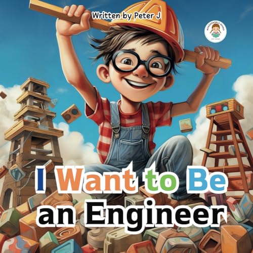 I want to be an Engineer: Illustrated book for Kids about Engineering - Learning a Job. - 1557