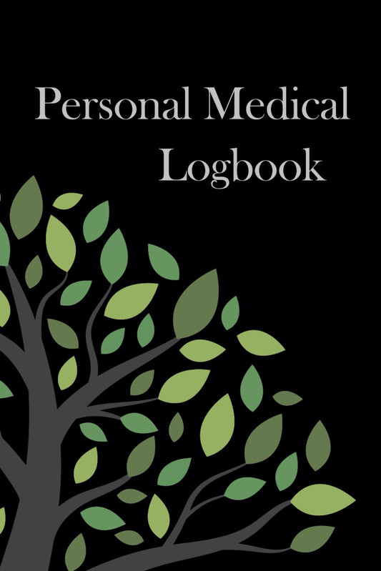 Personal Medical Logbook: Health Record Keeper for Tracking Medical History, Symptoms, Appointments, and More - 7408