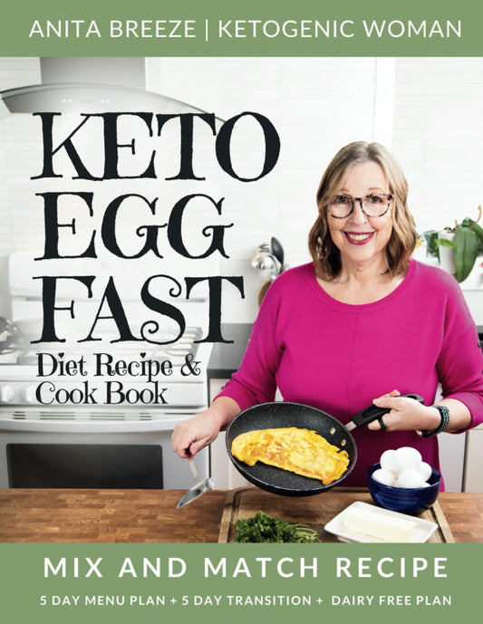 Keto Egg Fast Diet Recipe & Cookbook [With Easy Mix And Match Meal Plan]: High Protein Keto & Carnivore Diet Cook Book For Women Over 50 [Beginners ... 5 Day Transition Plan & Dairy Free Plan - 7021