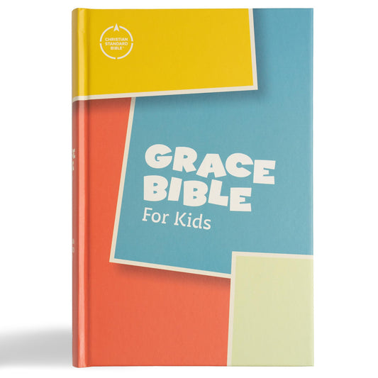 CSB Grace Bible for Kids, Hardcover, Large Print, Dyslexia-Friendly, Study Helps for Kids, Colored Overlays, Presentation Page, Inclusive Grace Typeface