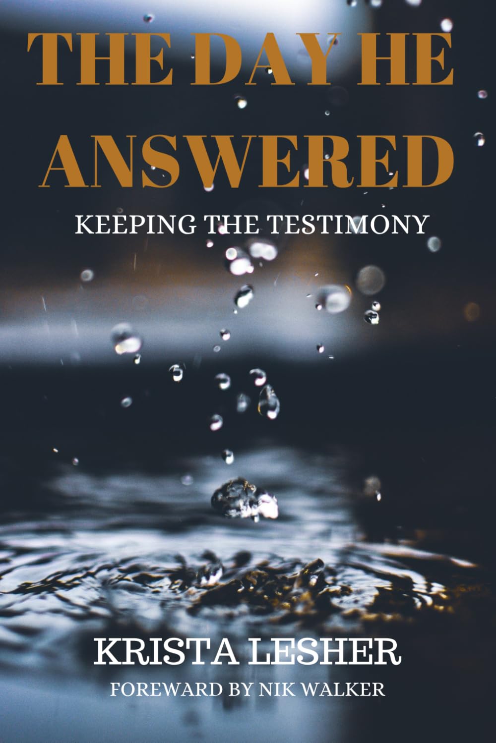 The Day He Answered: Keeping The Testimony - 5546