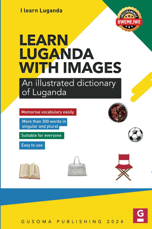 Learn Luganda with images: Illustrated dictionary of Luganda - 7354