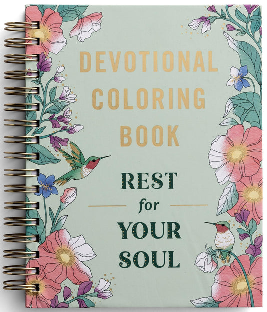 Rest For Your Soul: Devotional Coloring Book - 7383