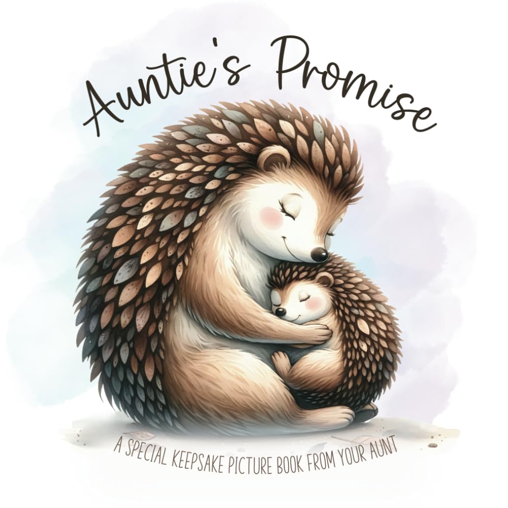 Special Book From Aunt For Niece or Nephew: Auntie's Promise: Gift for New Baby, Gender Reveal, Baby Shower or Birthday | Special Page for Personalized Dedication - 2659