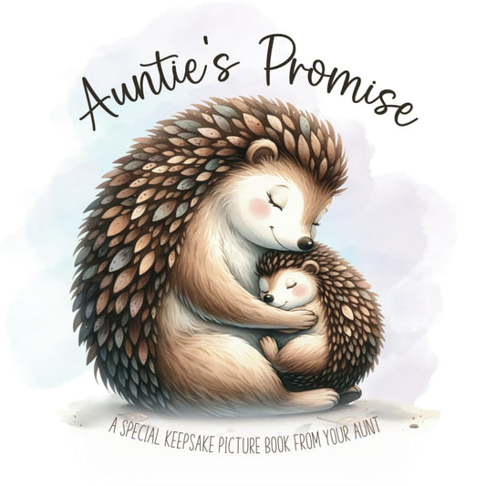 Special Book From Aunt For Niece or Nephew: Auntie's Promise: Gift for New Baby, Gender Reveal, Baby Shower or Birthday | Special Page for Personalized Dedication - 2659