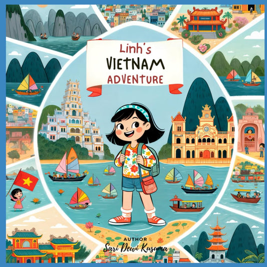 Linh's Vietnam Adventure!: A Bilingual Children's Book (English/Vietnamese) (Linh's Vietnamese Adventures!) - 3531