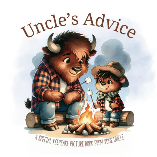 Gift From Uncle to Baby Niece or Nephew | Keepsake Picture Book for Kids: Funny & Sweet Advice with Whimsical Illustrations | Great for New Baby, Shower or Christmas - 9349