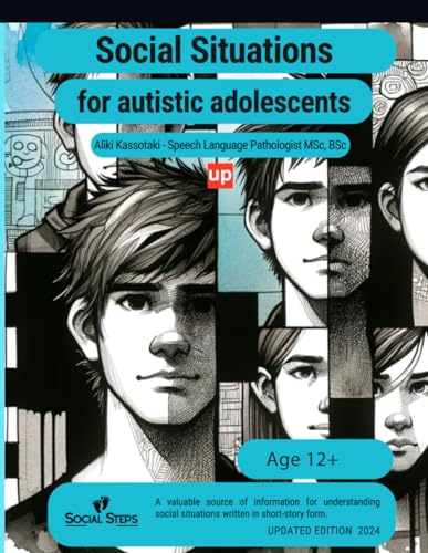 Social situations for adolescents with ASD: 60 different stories for resolving issues (Social Steps) - 6180